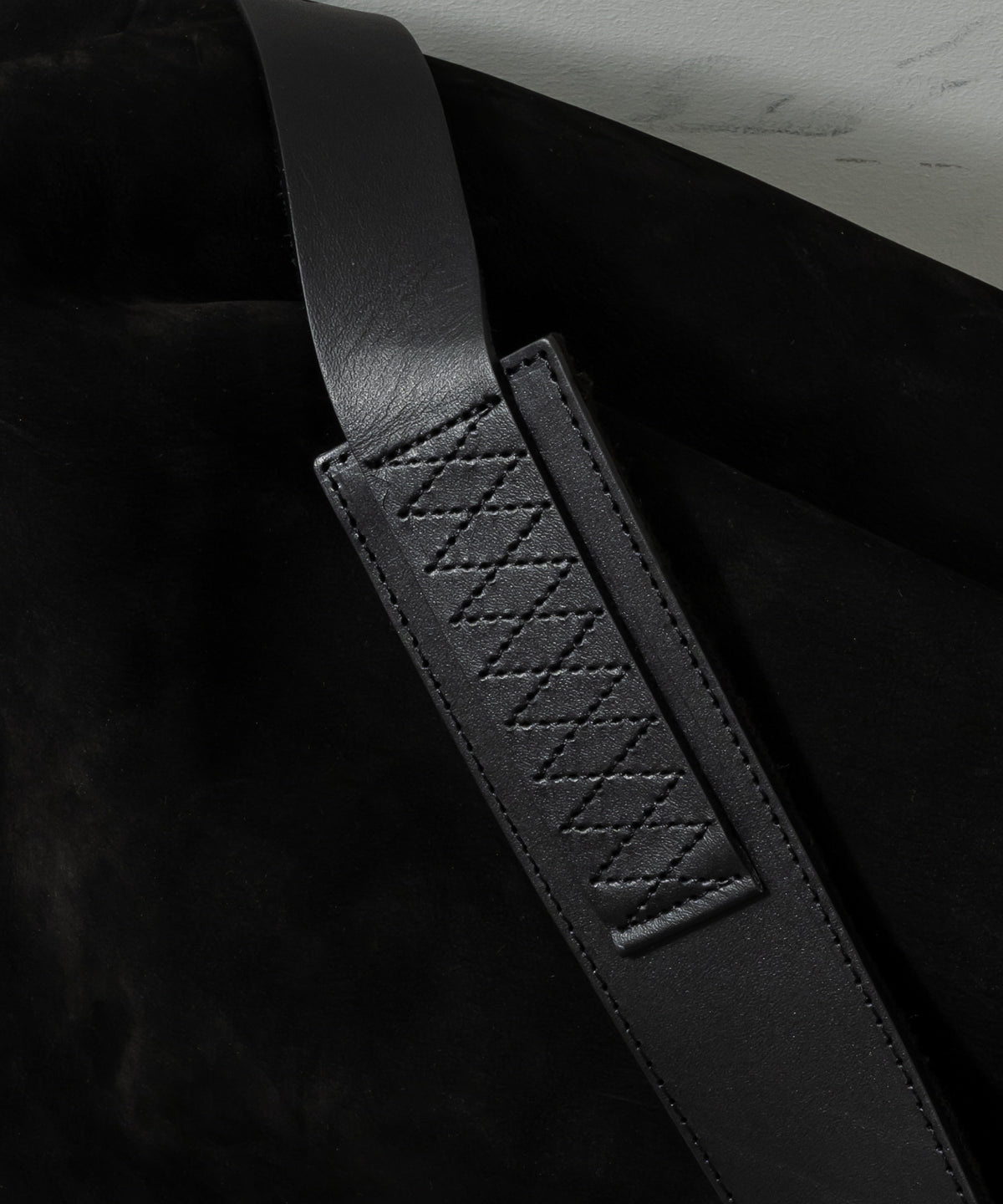 SUEDE SHOULDER BAG