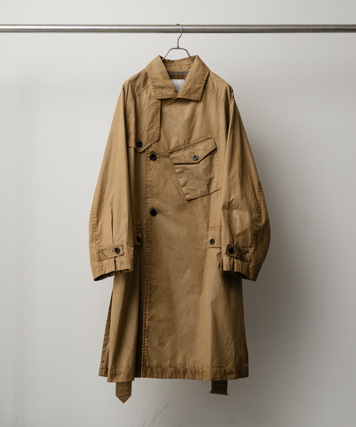 AGING COTTON M.C COAT