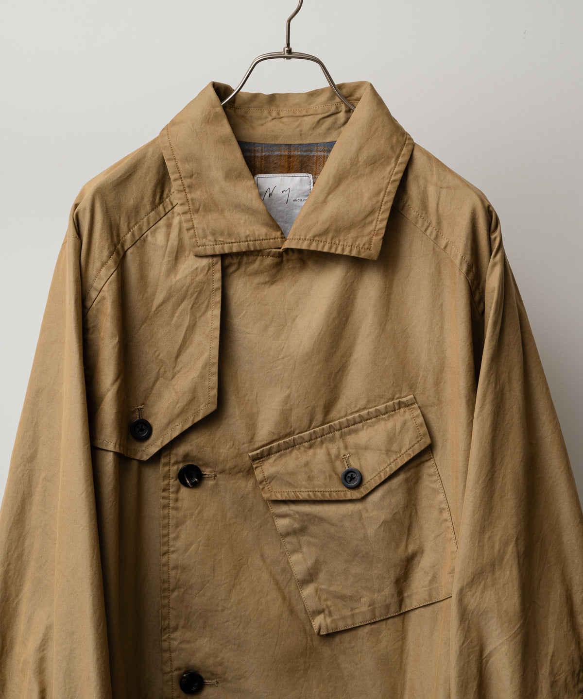 AGING COTTON M.C COAT