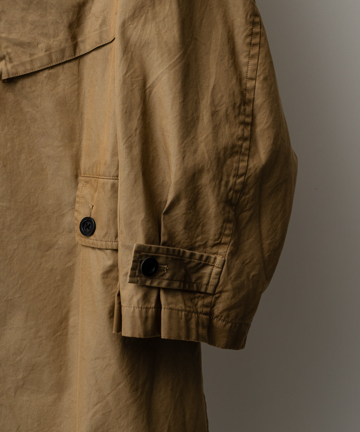 AGING COTTON M.C COAT