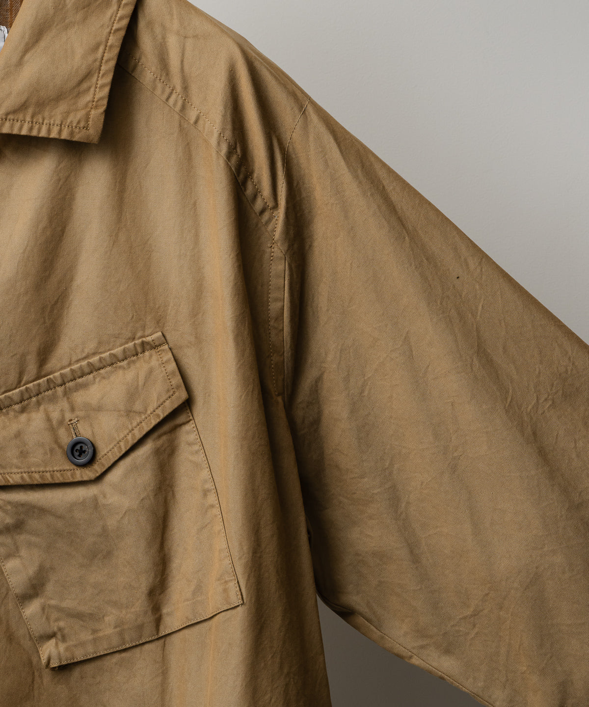 AGING COTTON M.C COAT