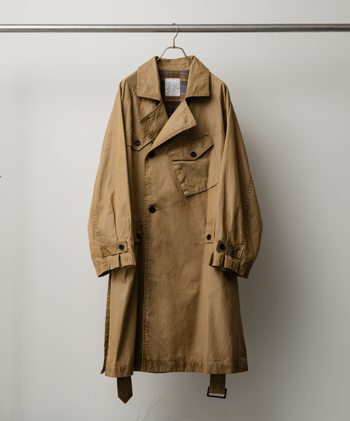 AGING COTTON M.C COAT