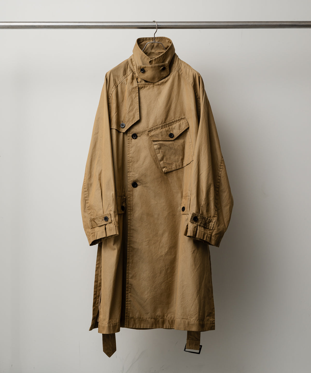 AGING COTTON M.C COAT