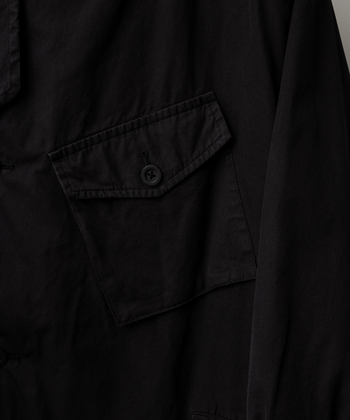 AGING COTTON M.C COAT