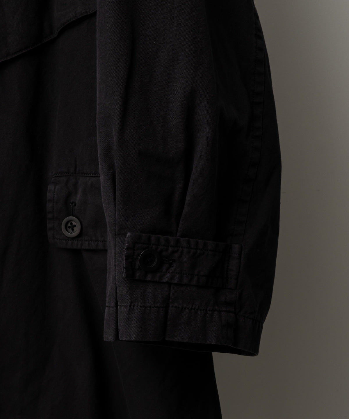 AGING COTTON M.C COAT