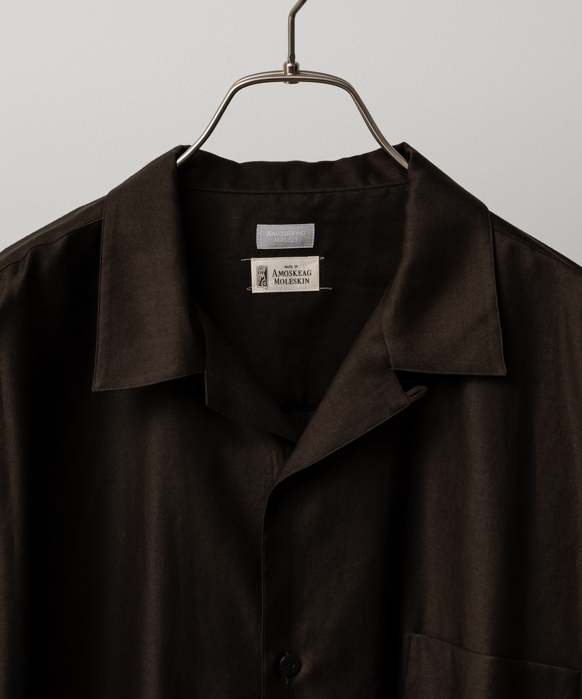 OPEN COLLAR SHIRT