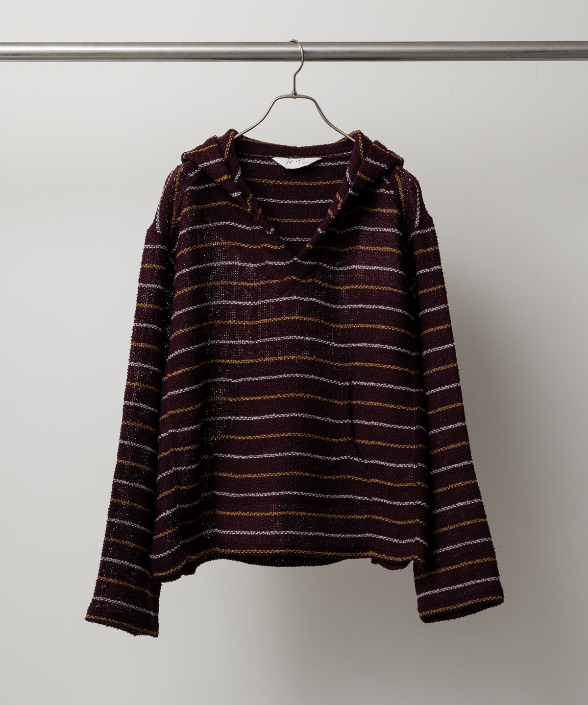 CUT BORDER HOODIE