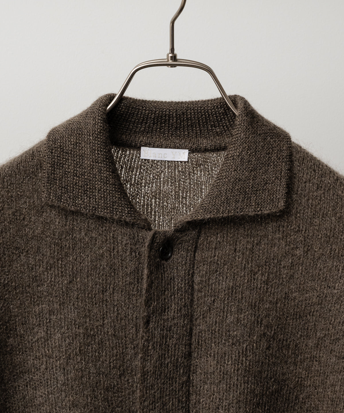 Kid Mohair Knit Shirt
