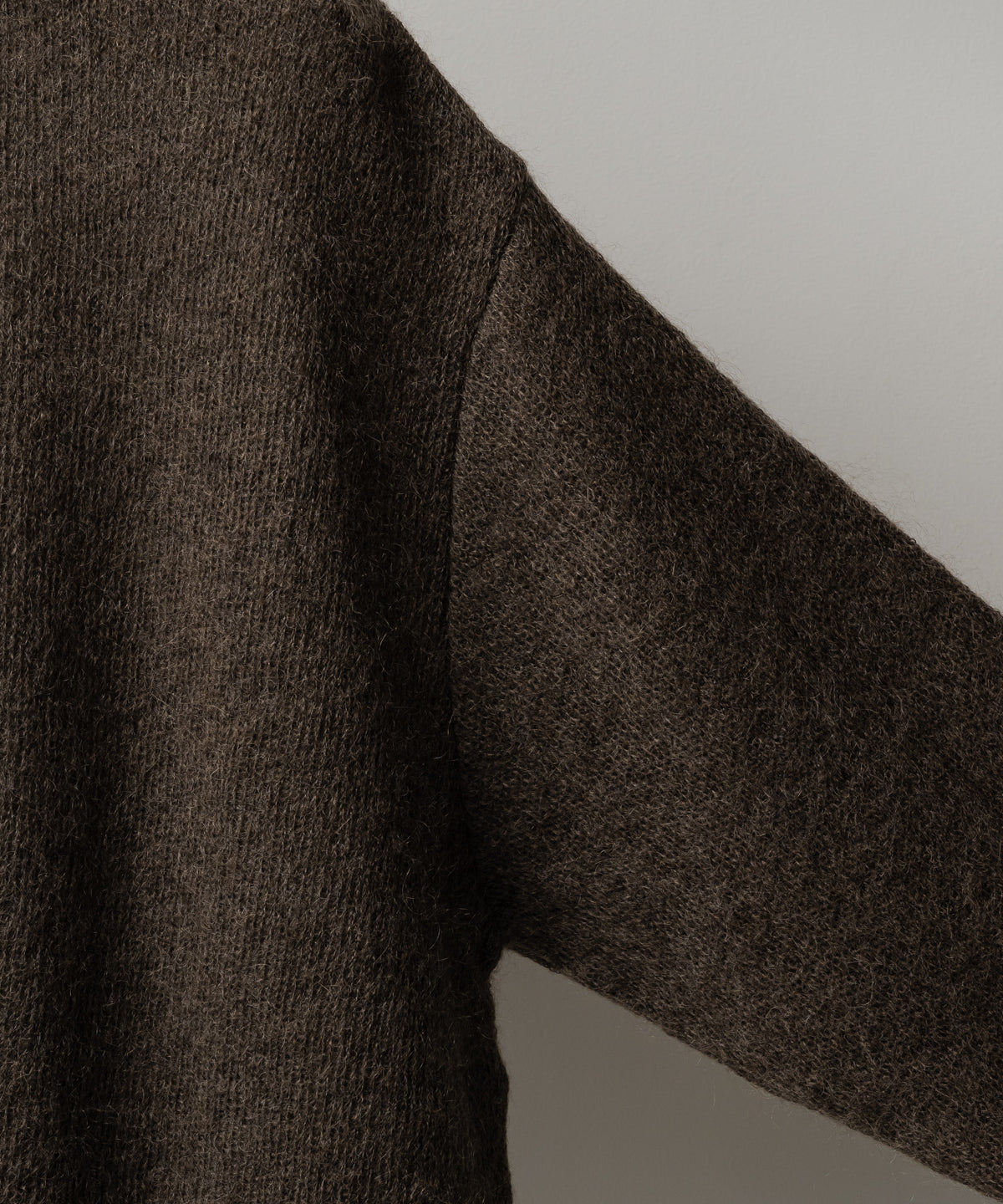 Kid Mohair Knit Shirt