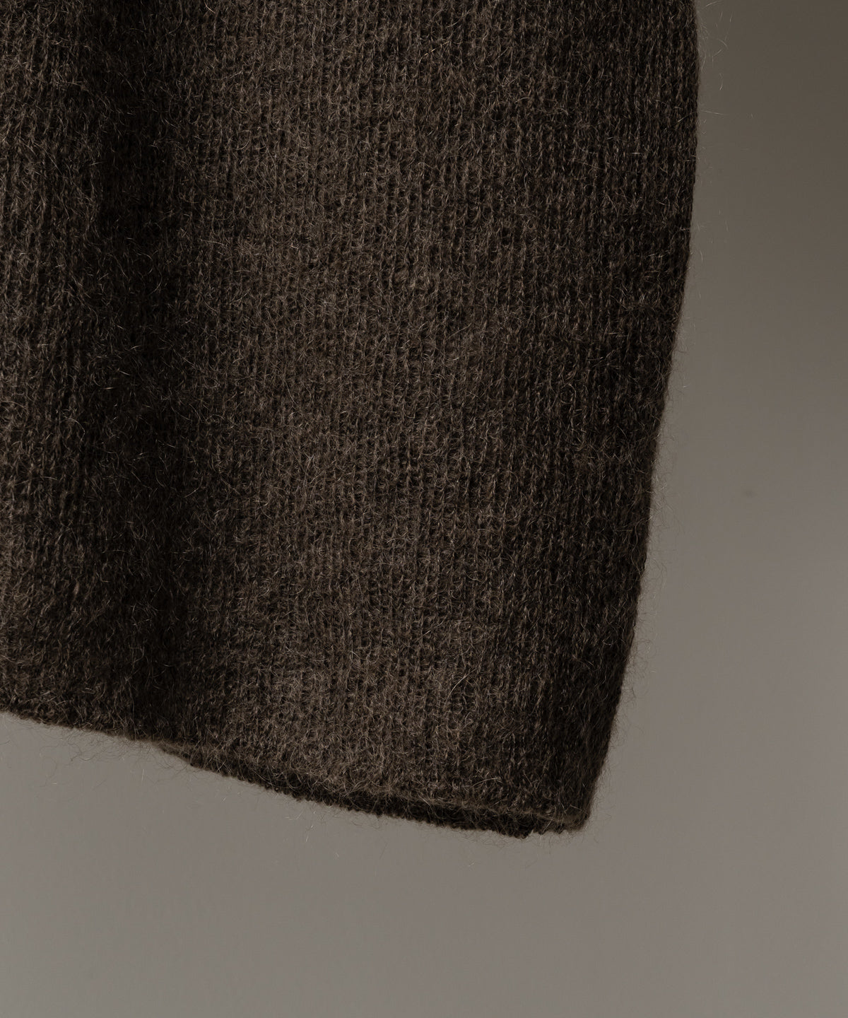 Kid Mohair Knit Shirt