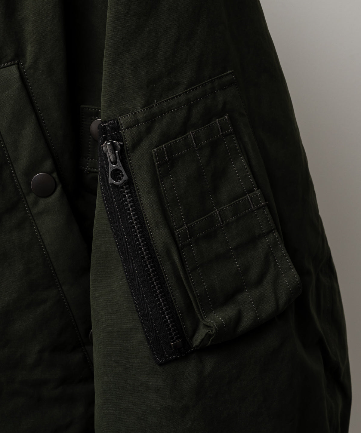 WAXED WEATHER FLIGHT JKT
