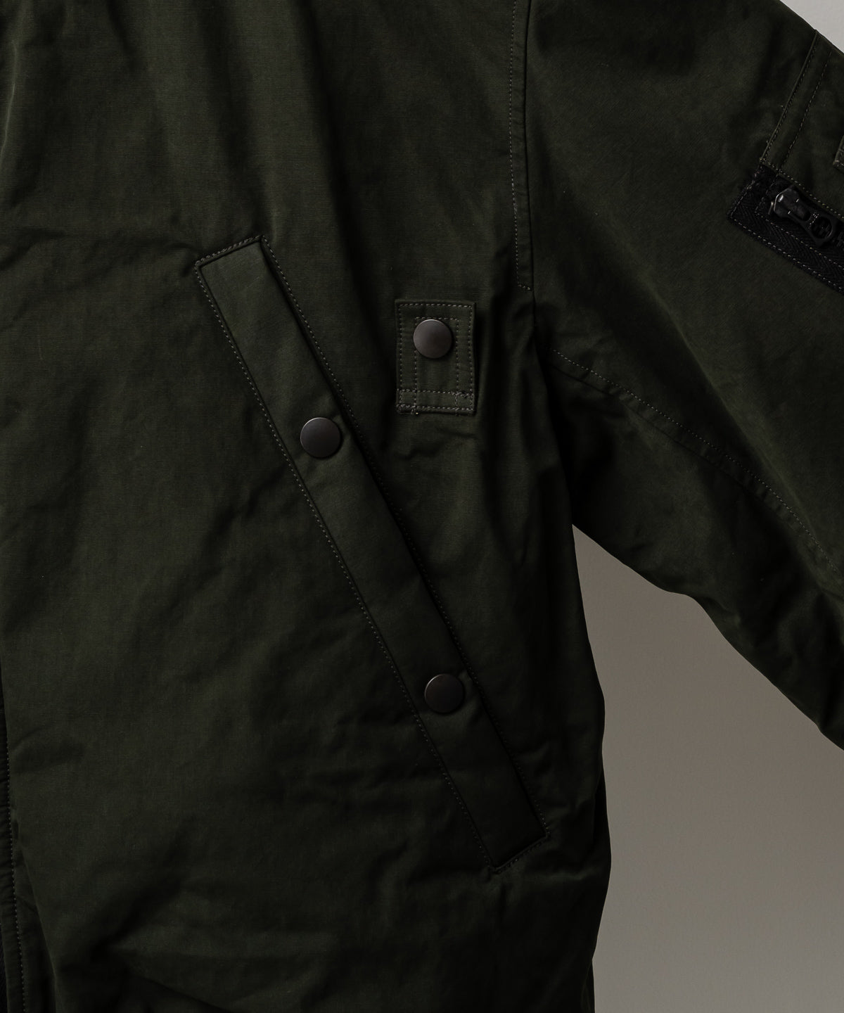 WAXED WEATHER FLIGHT JKT