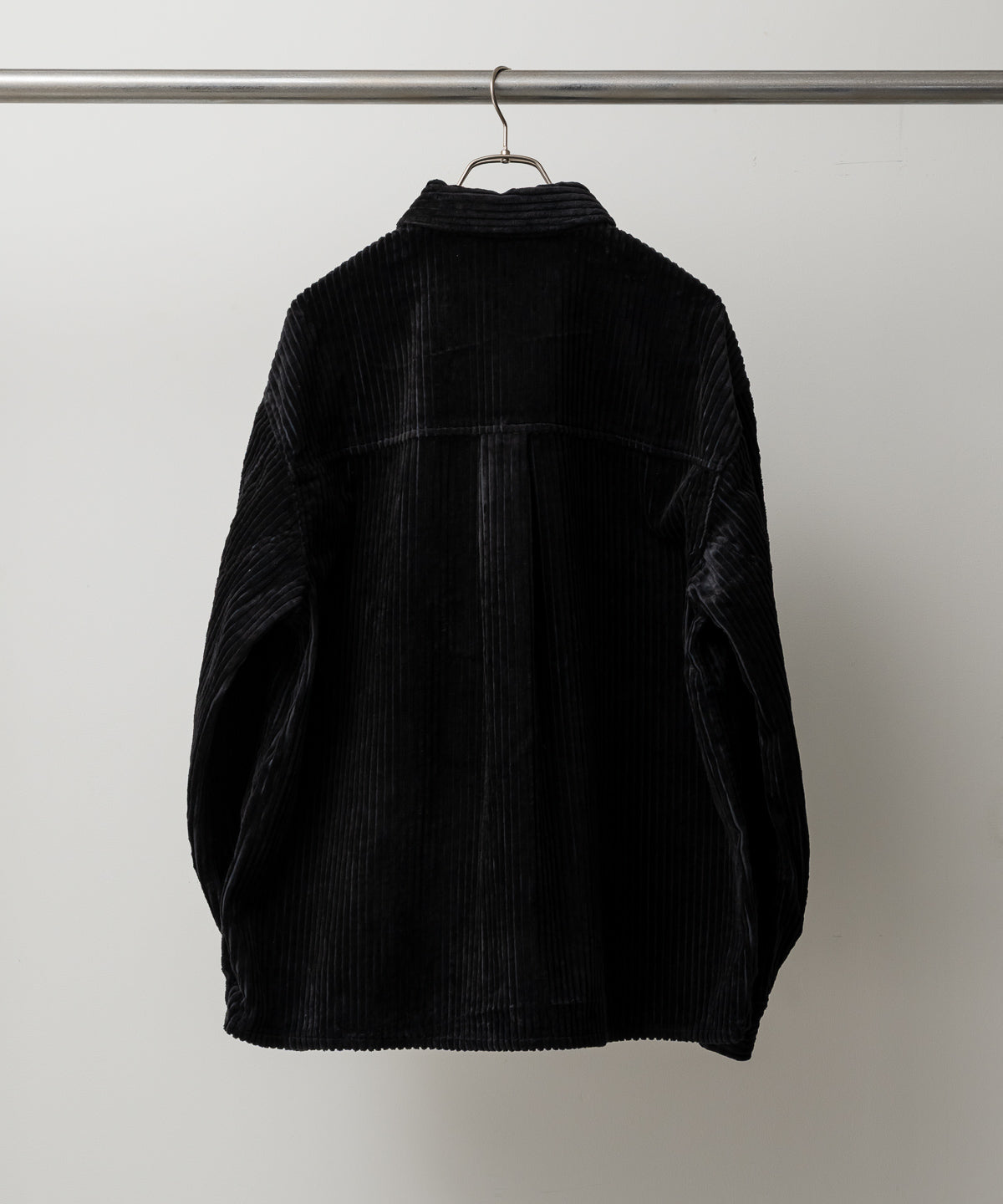CORDUROY OPEN COLLAR SHIRT