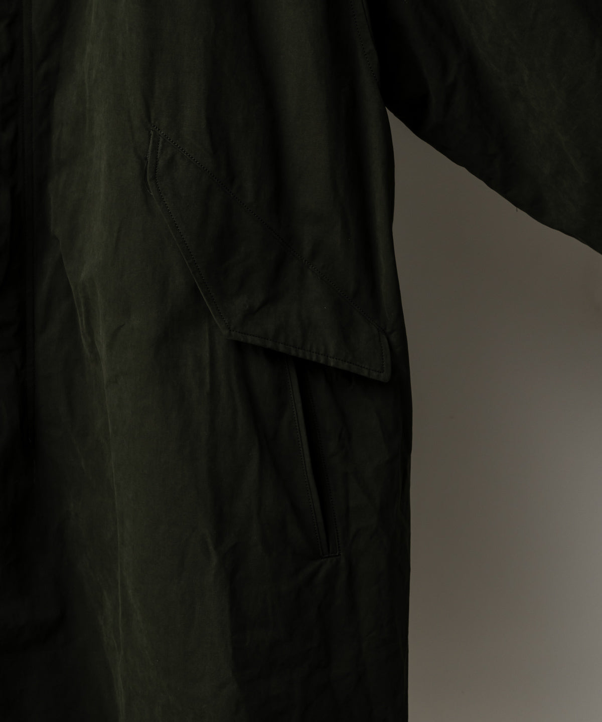 WAXED WEATHER B/C FIELD COAT