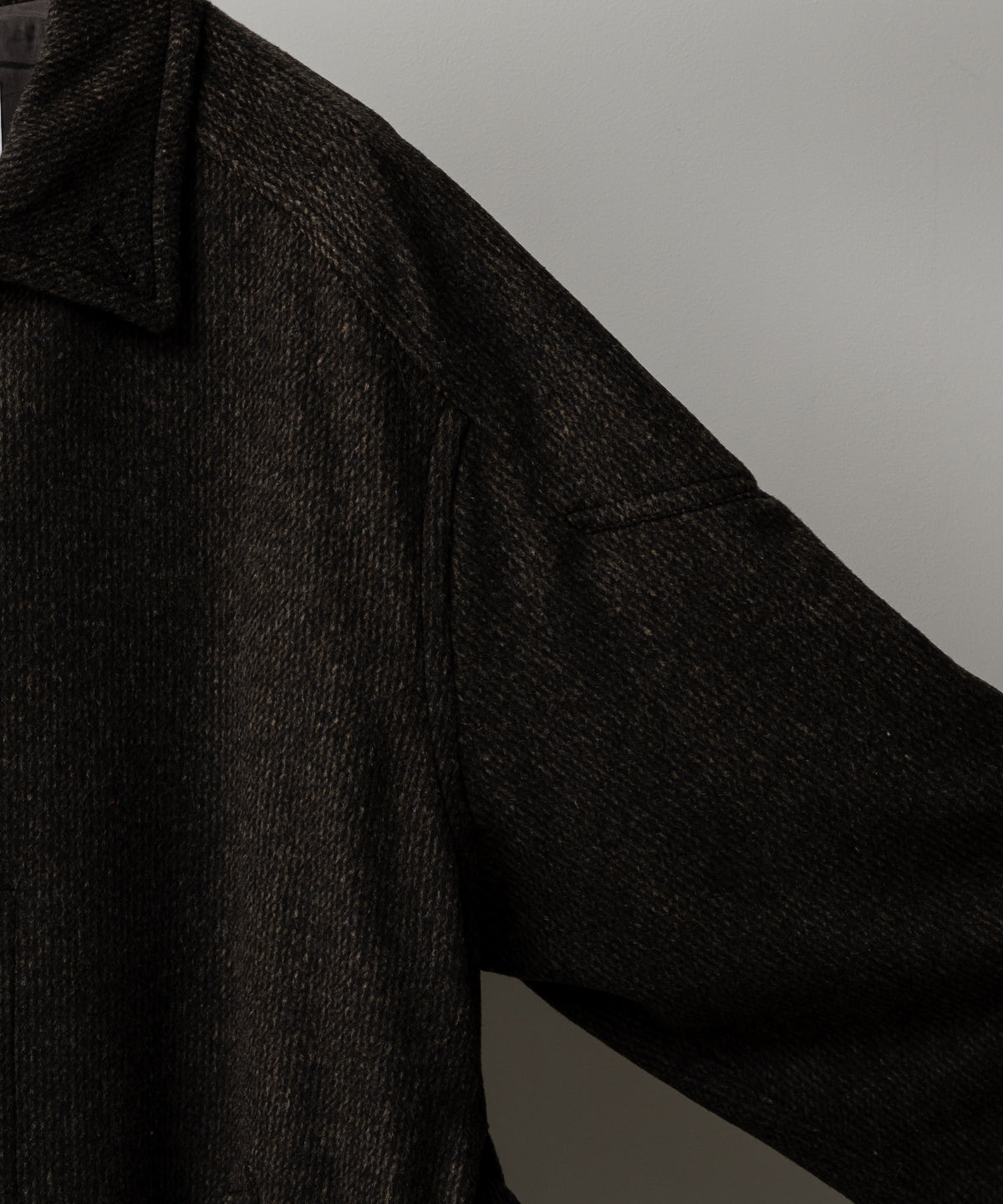 WOOL BLANKET BALMACAAN COAT
