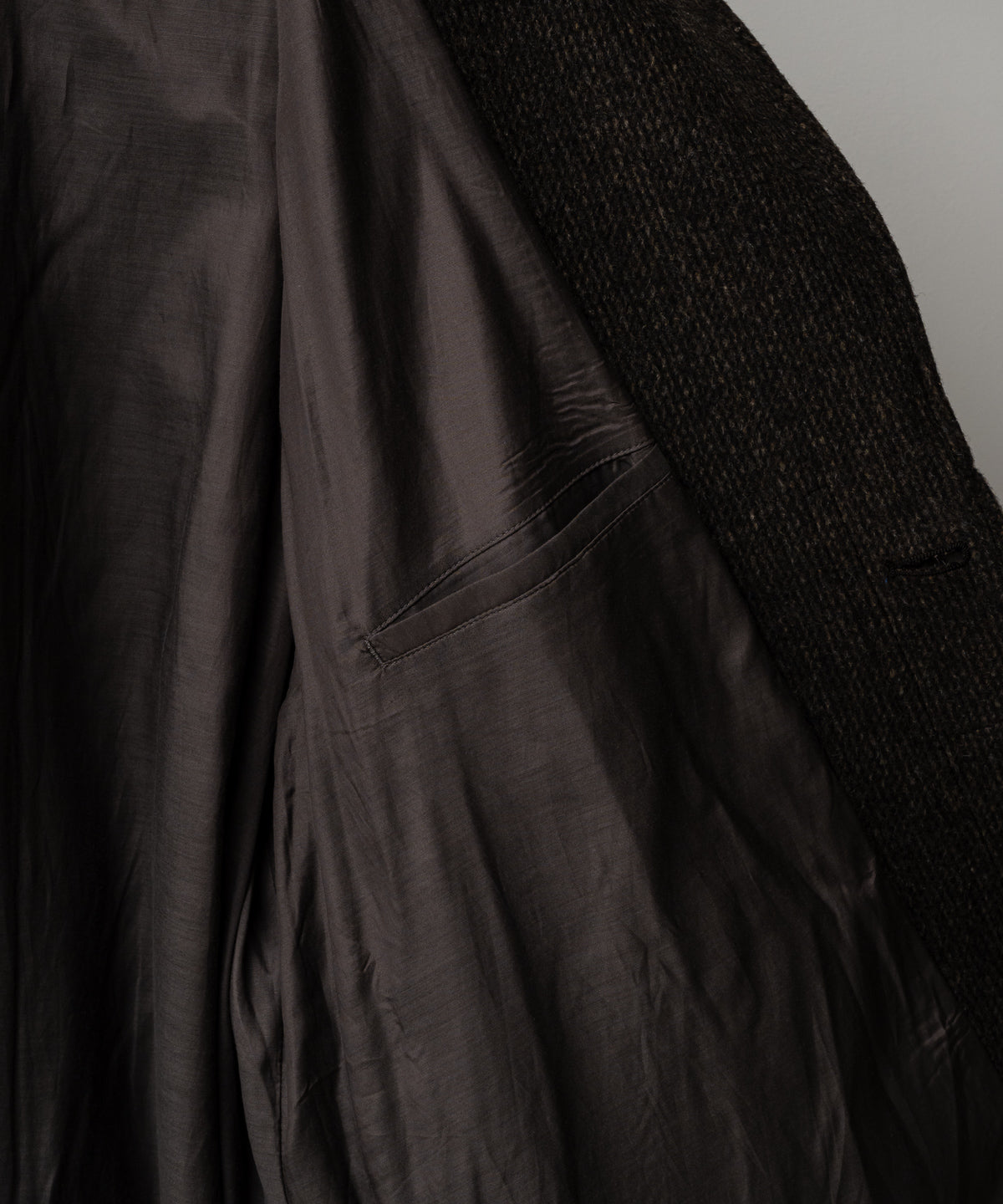 WOOL BLANKET BALMACAAN COAT