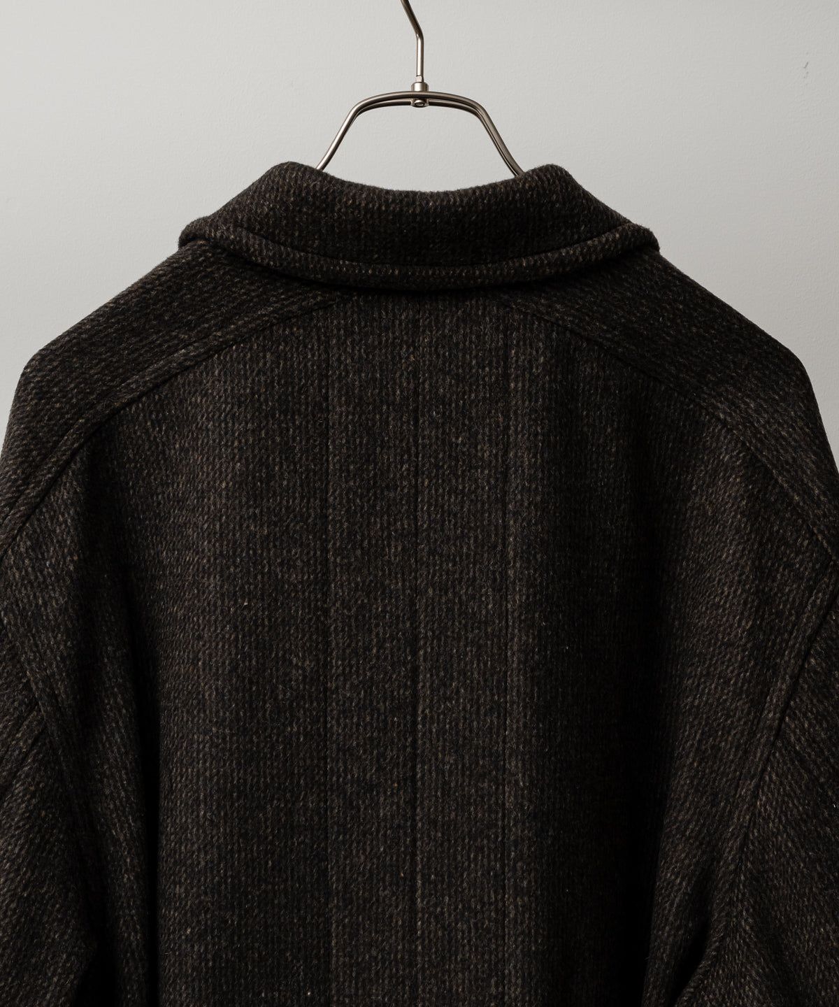 WOOL BLANKET BALMACAAN COAT