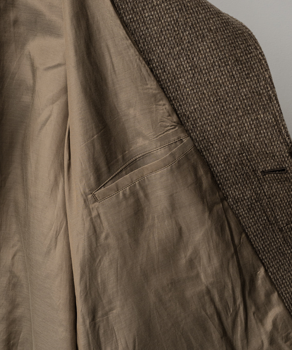 WOOL BLANKET BALMACAAN COAT