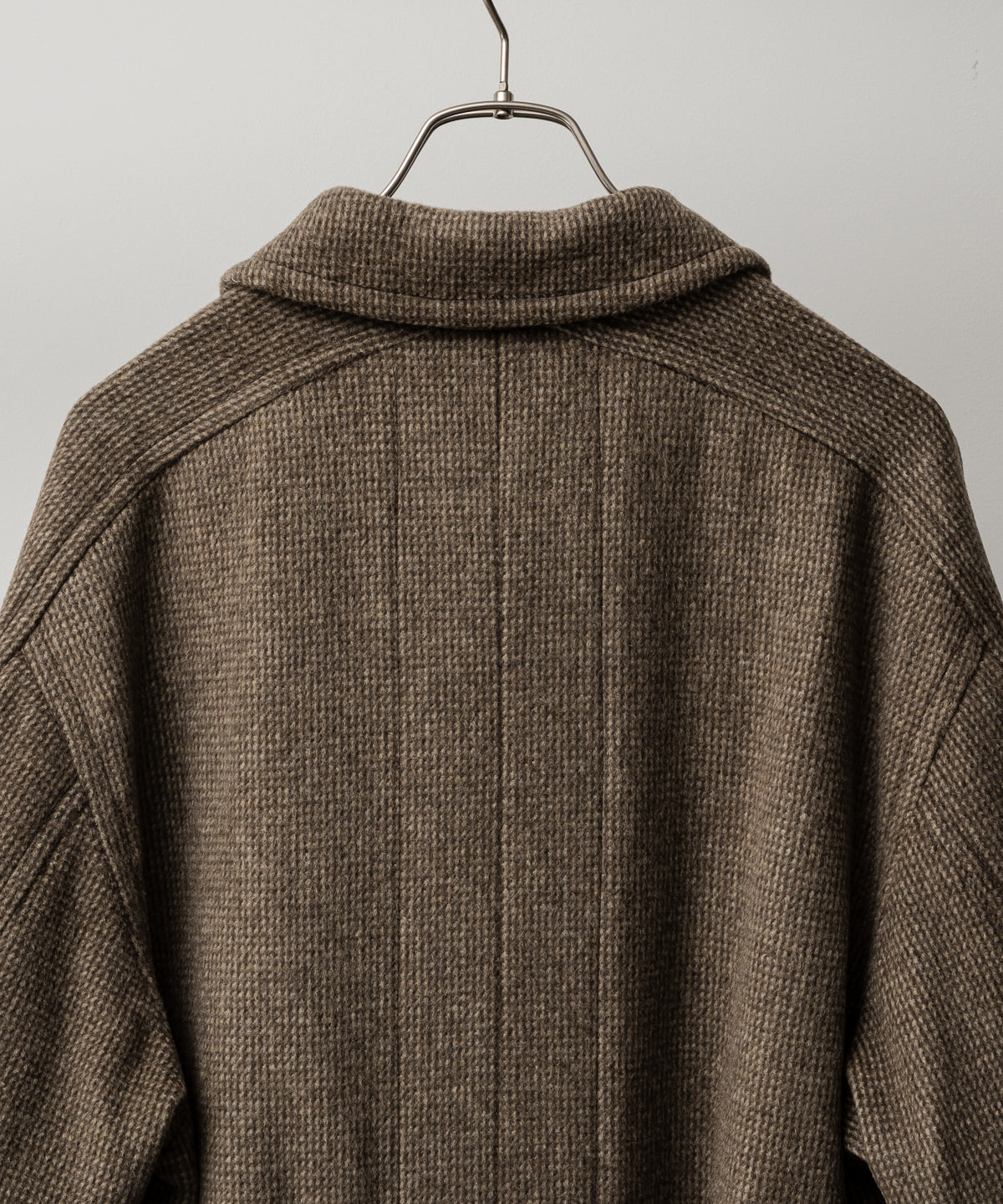 WOOL BLANKET BALMACAAN COAT
