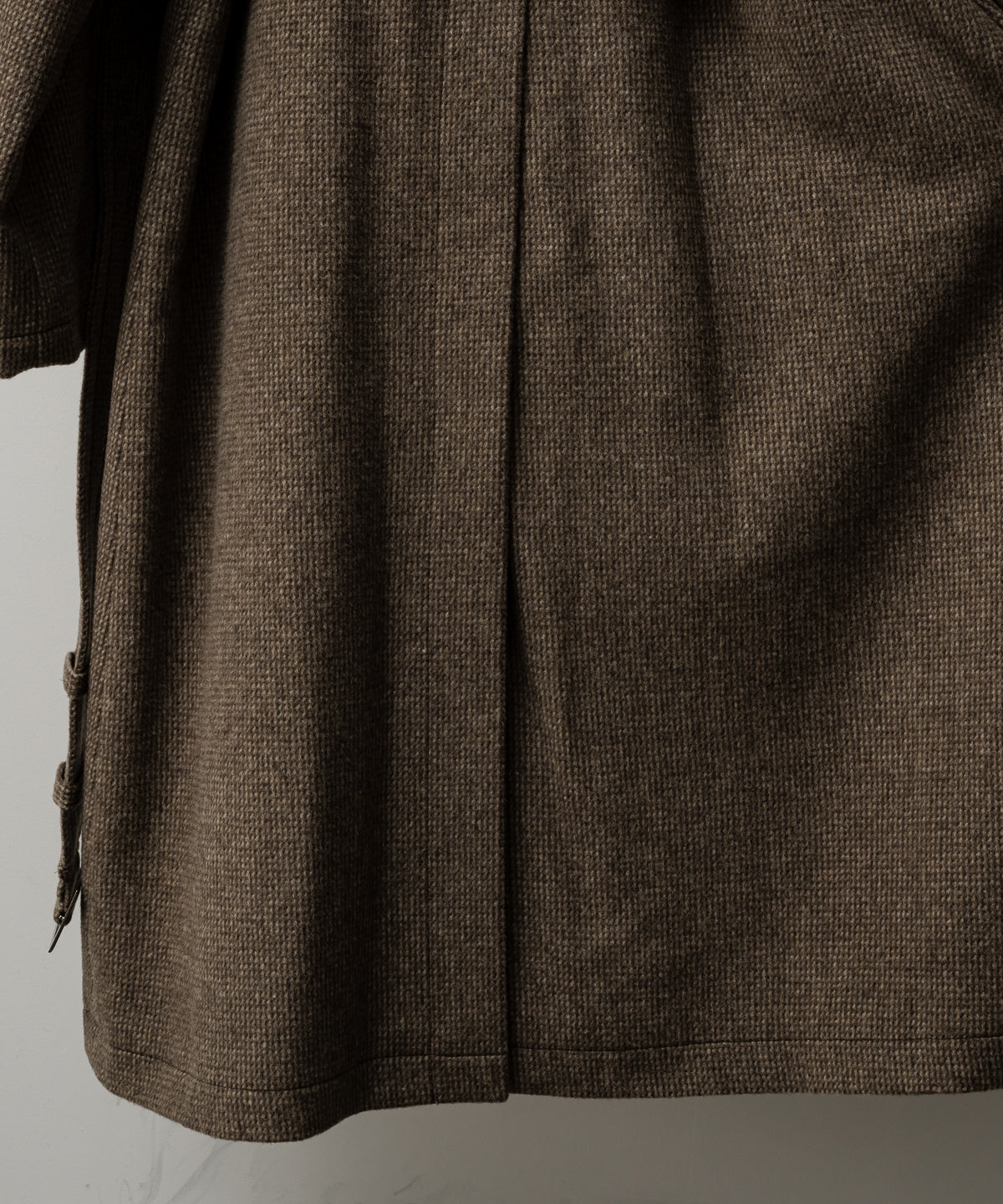 WOOL BLANKET BALMACAAN COAT