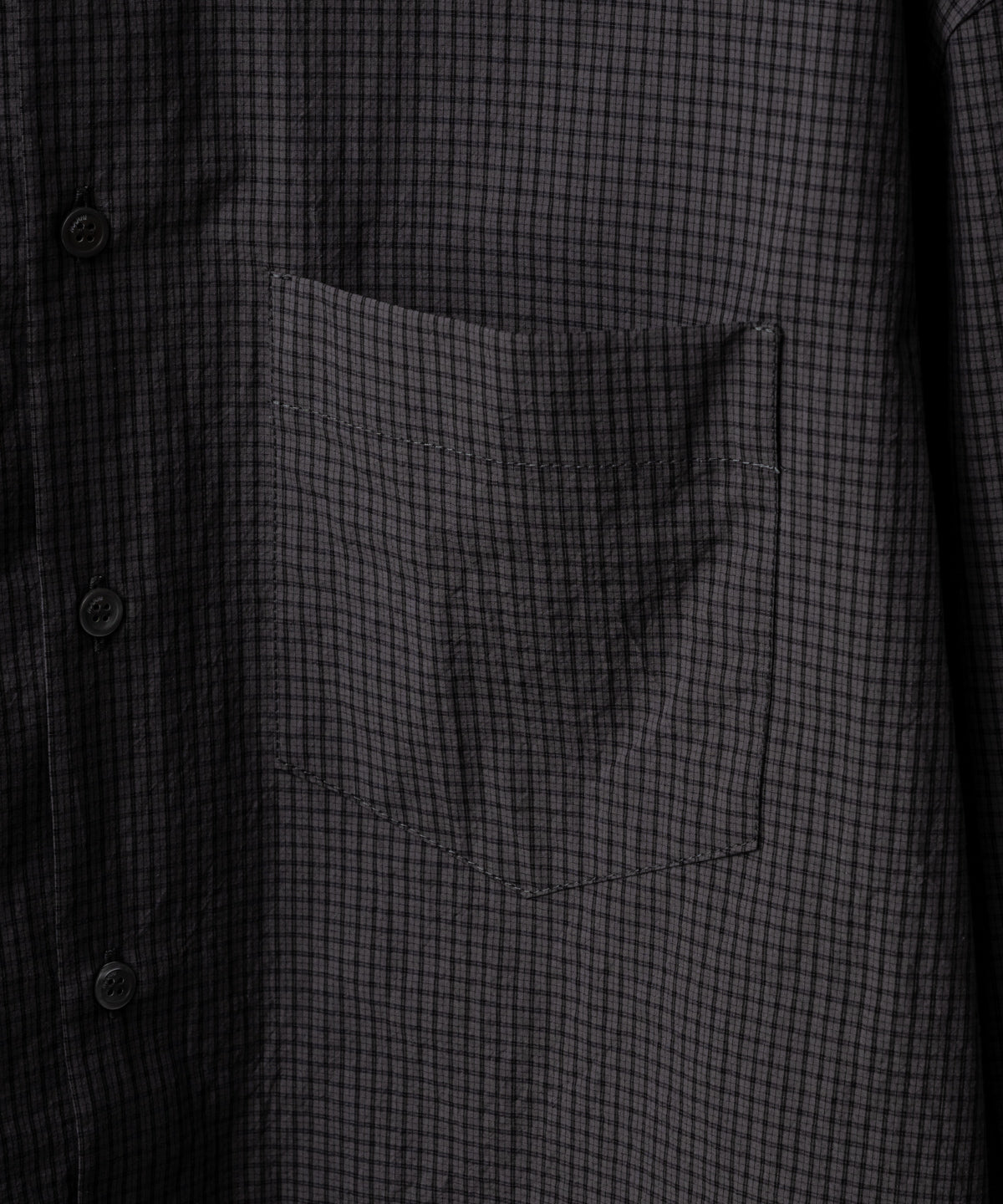 SPREAD COLLAR COTTON SHIRT