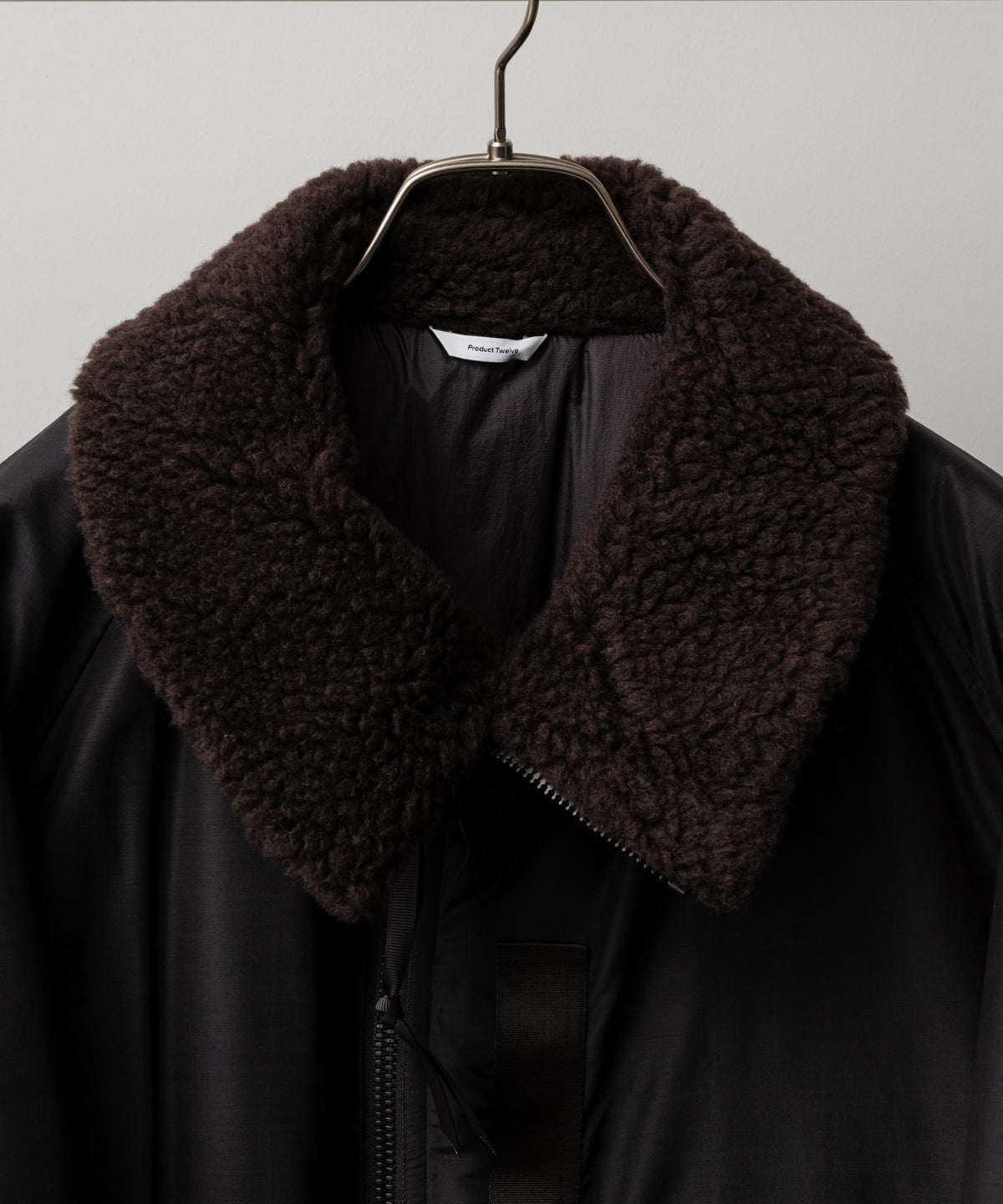 Light Wool Nylon Puffer Jacket