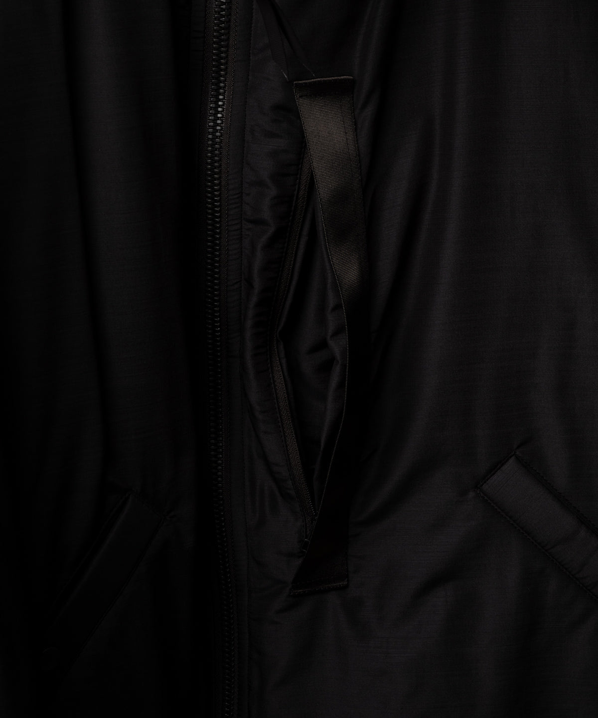 Light Wool Nylon Puffer Jacket