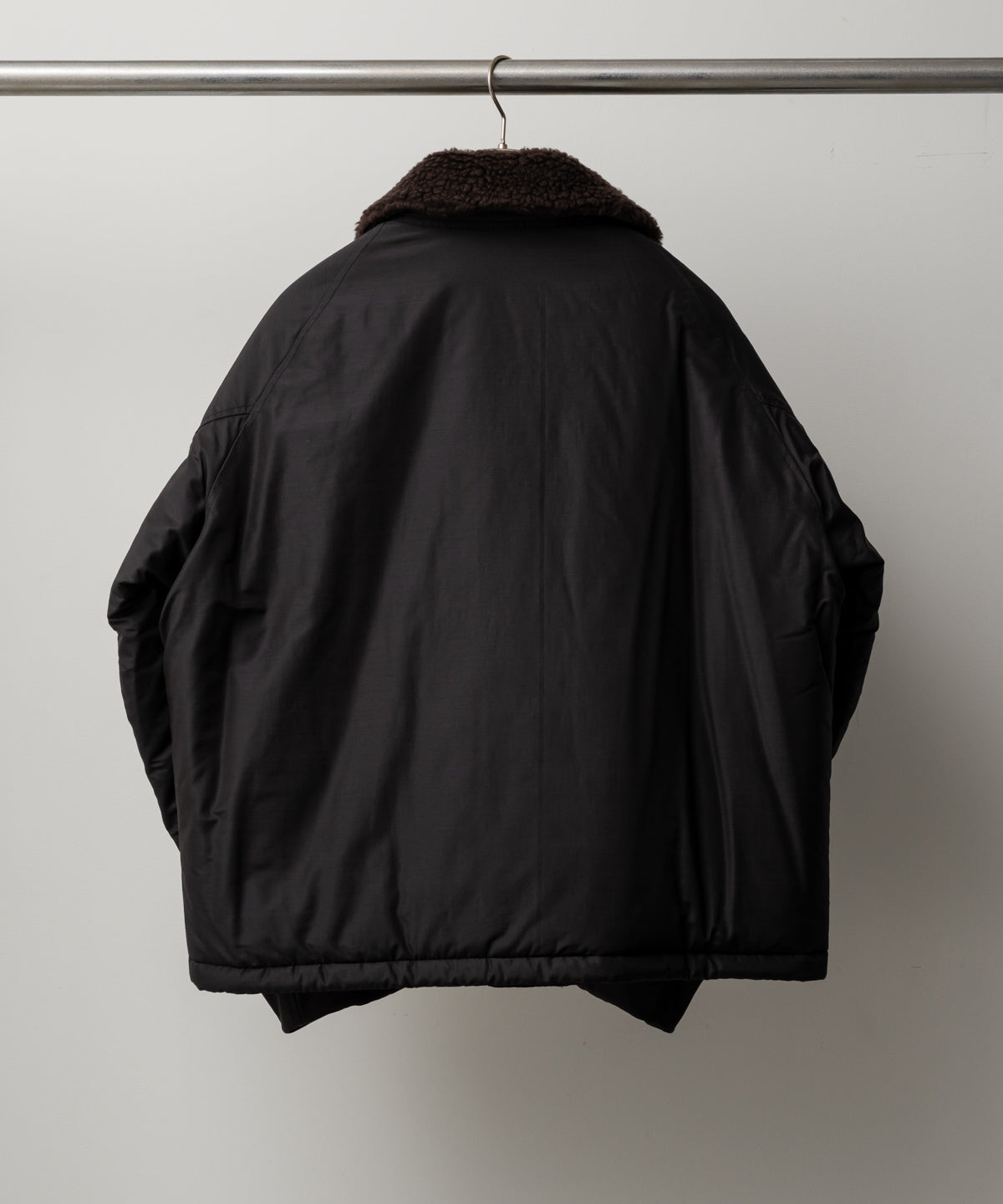 Light Wool Nylon Puffer Jacket