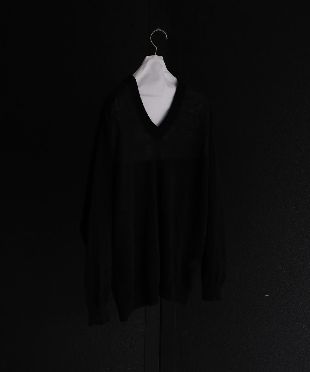 walenode/Organic hemp V-neck sweaterサイズ1 - トップス