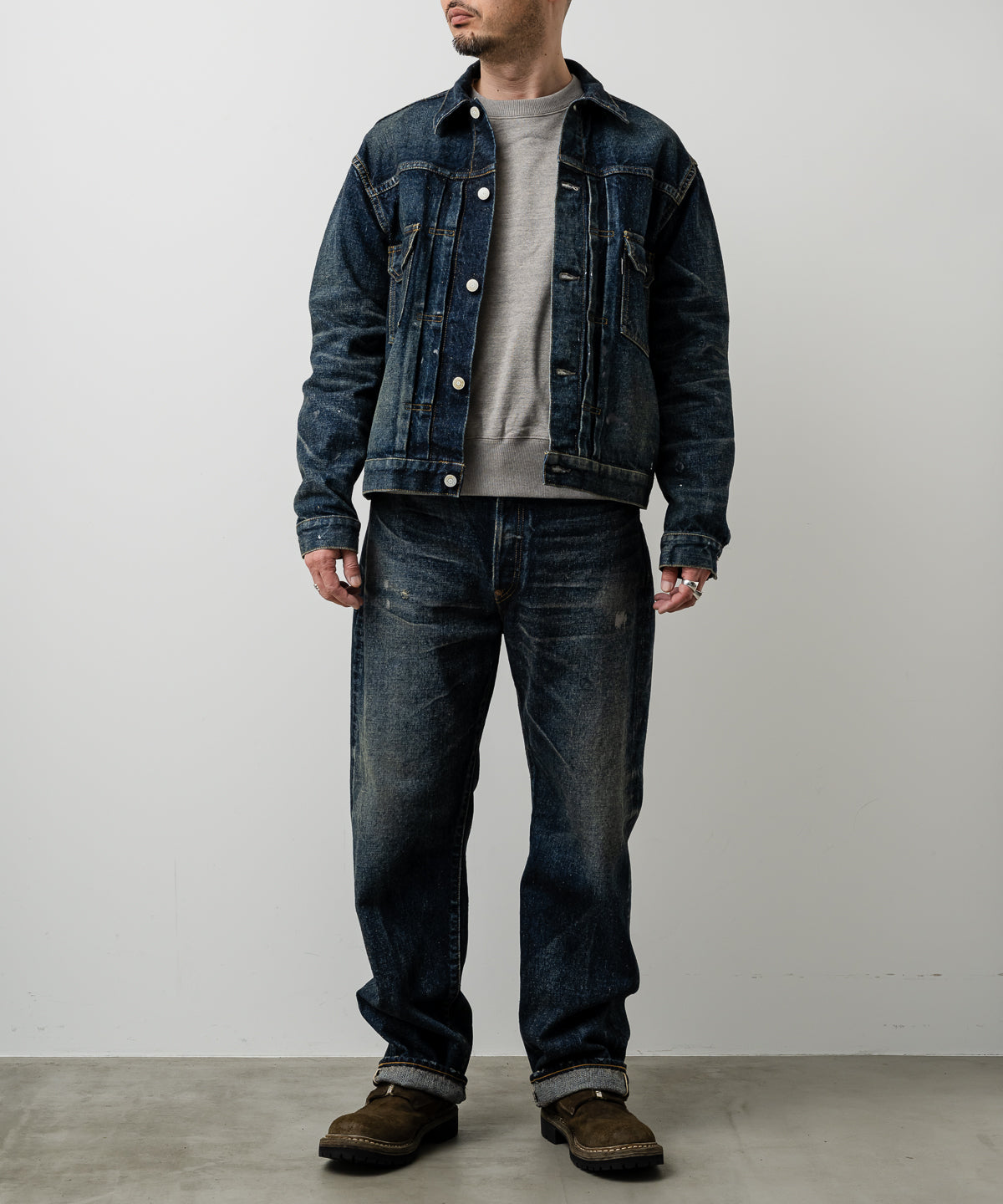 ボタンジャケット 古着 変形ジャケット　archive 006 2ND T-BACK JACKET