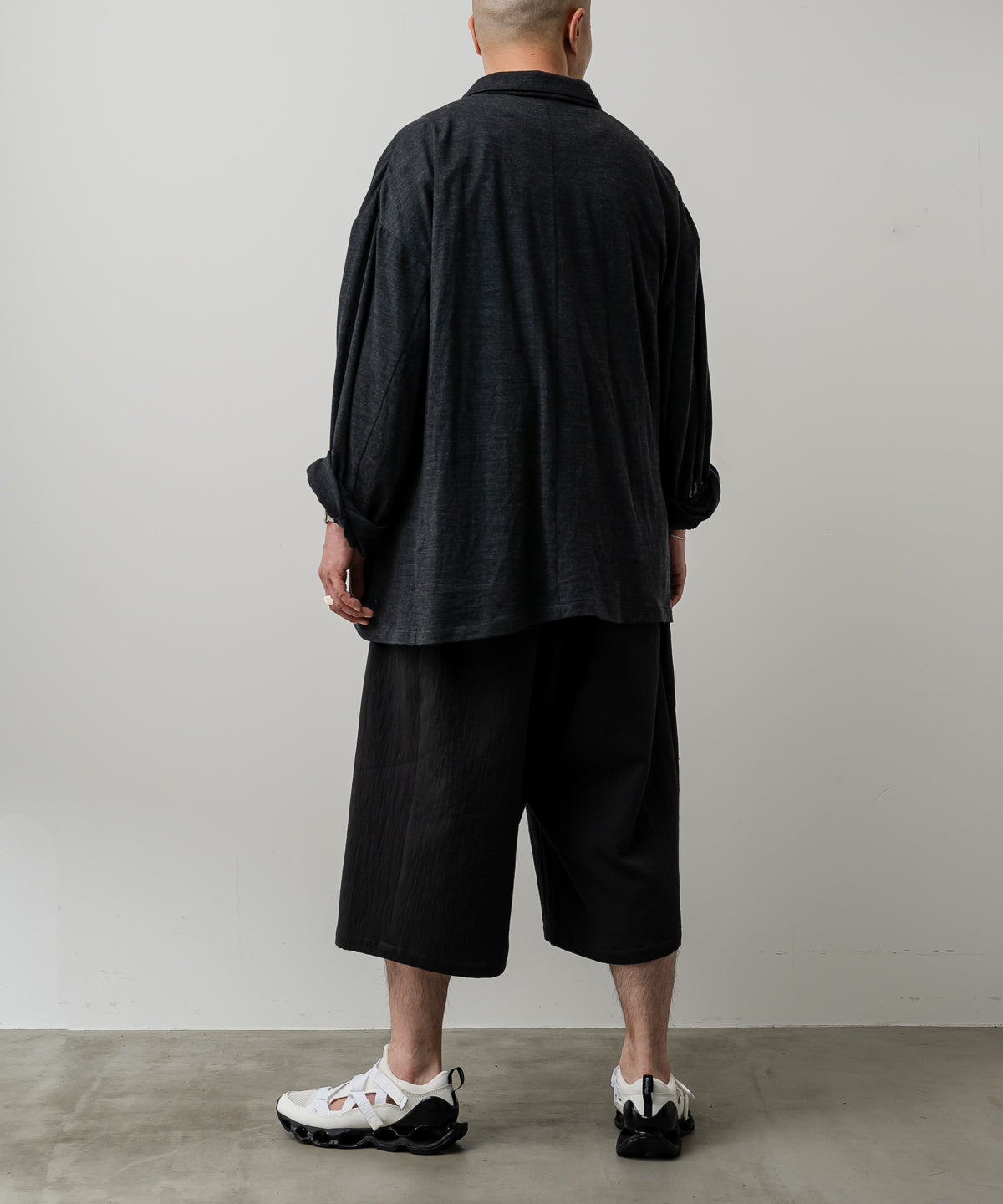 Wool Jersey JKT - Blanc YM