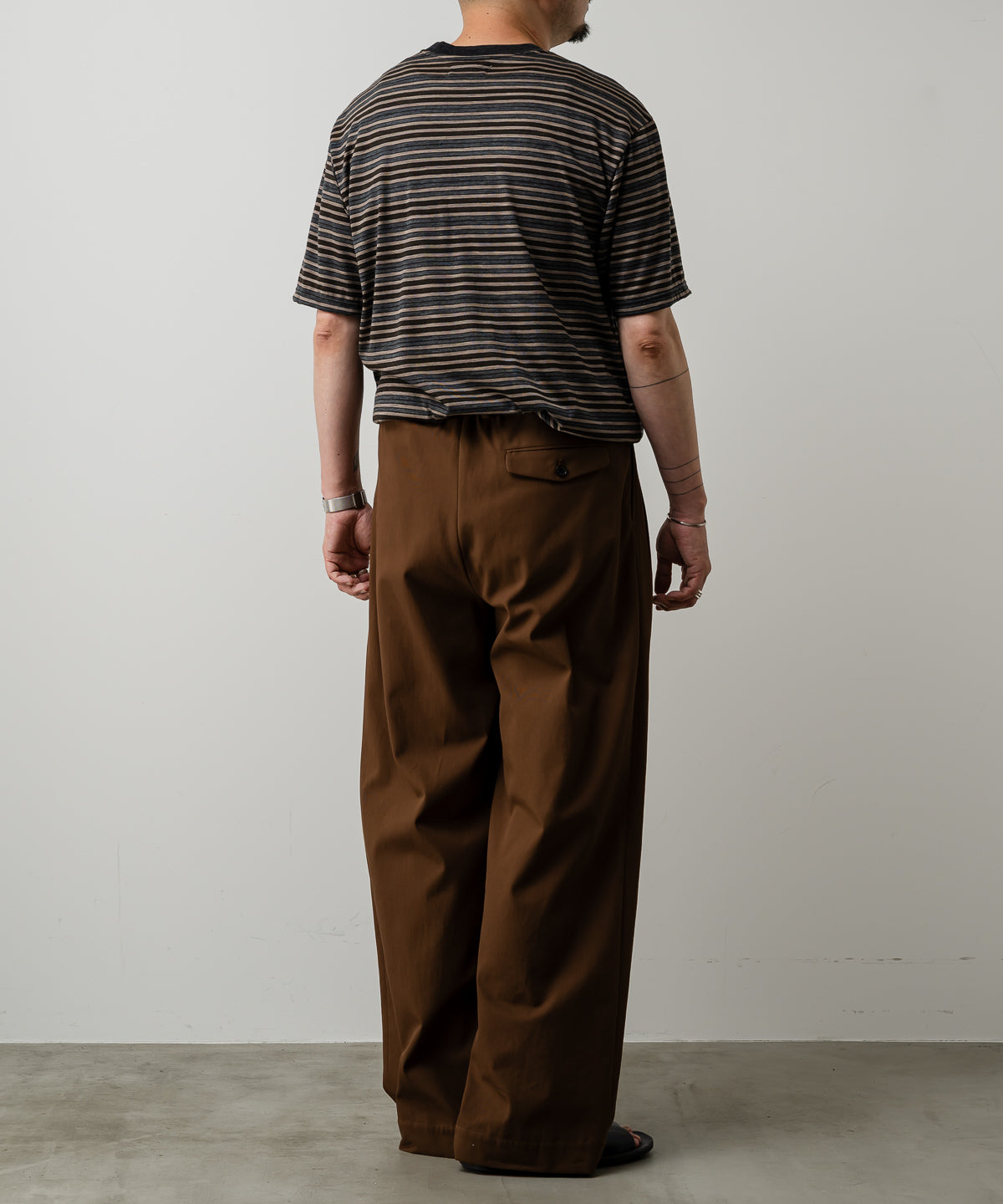 WOOL CREW NECK TEE