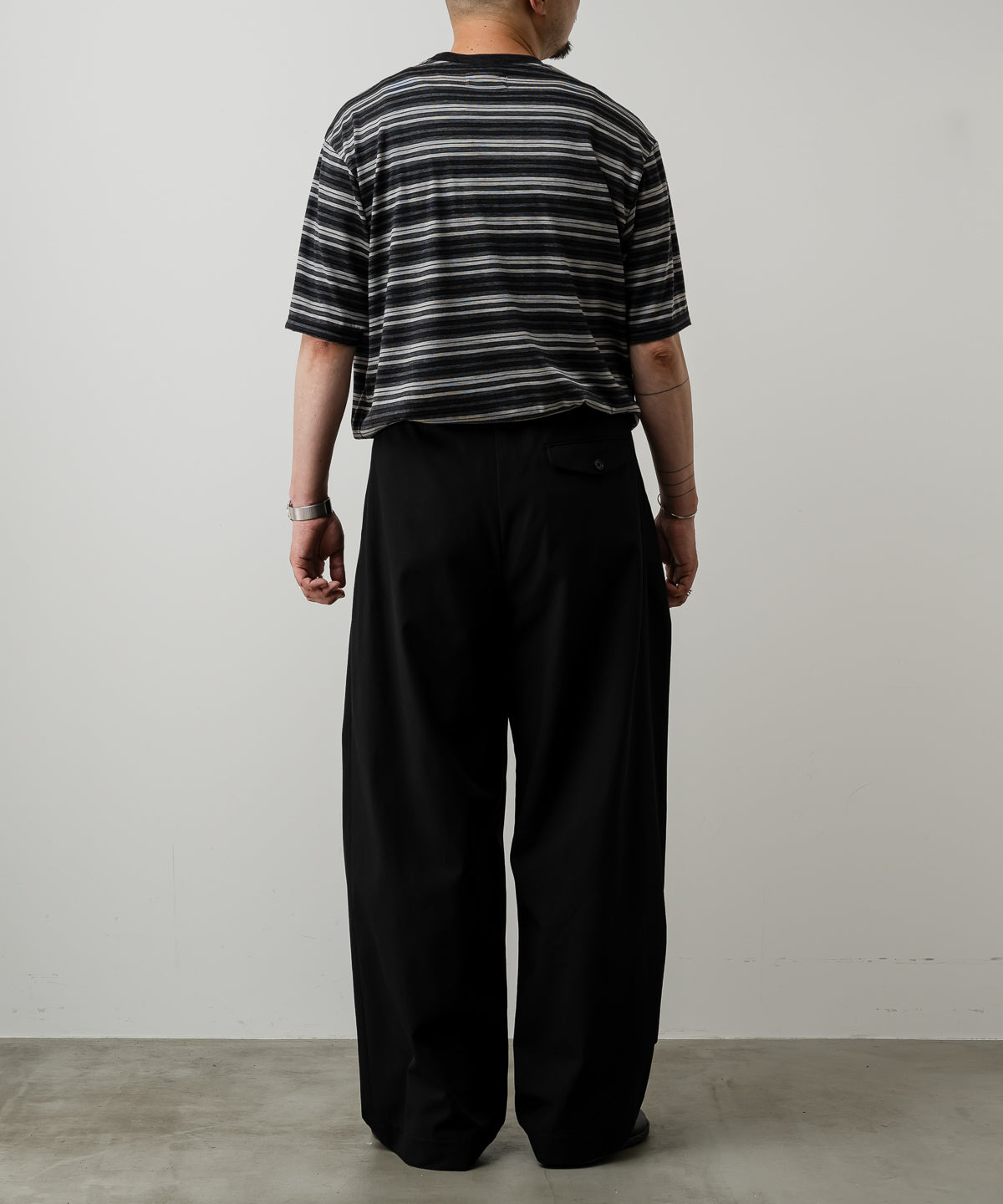 WOOL CREW NECK TEE