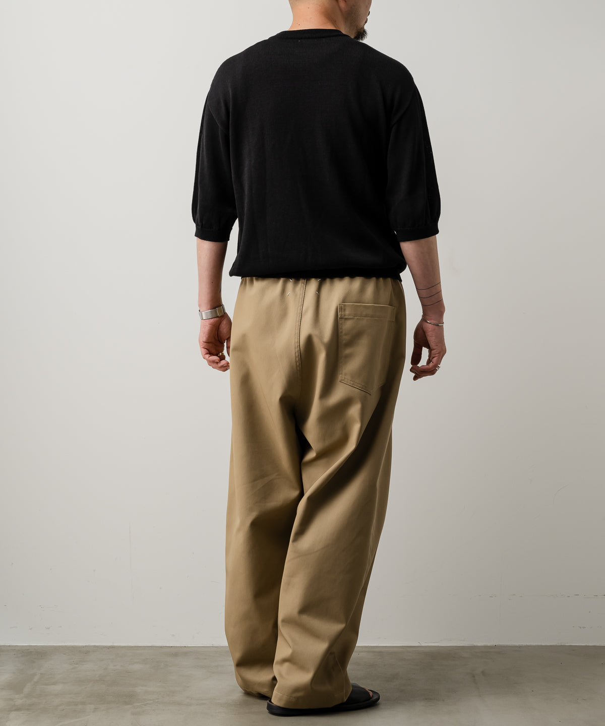 Wide knit T-Shirt