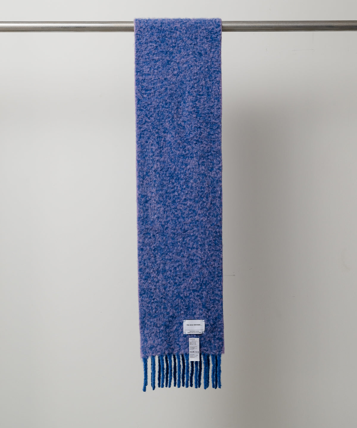 Two Colour Woolly Scarf