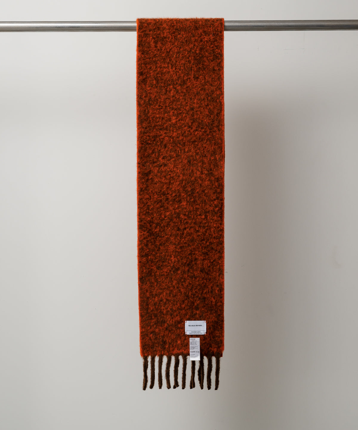 Two Colour Woolly Scarf