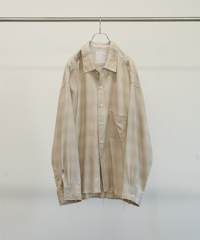LAST1>>OMBRECHECK SHIRT - ANCELLM