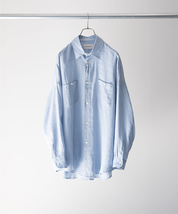 TENT LONG SHIRT / ヘンプ細布 - MARKAWARE