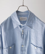 TENT LONG SHIRT / ヘンプ細布 - MARKAWARE