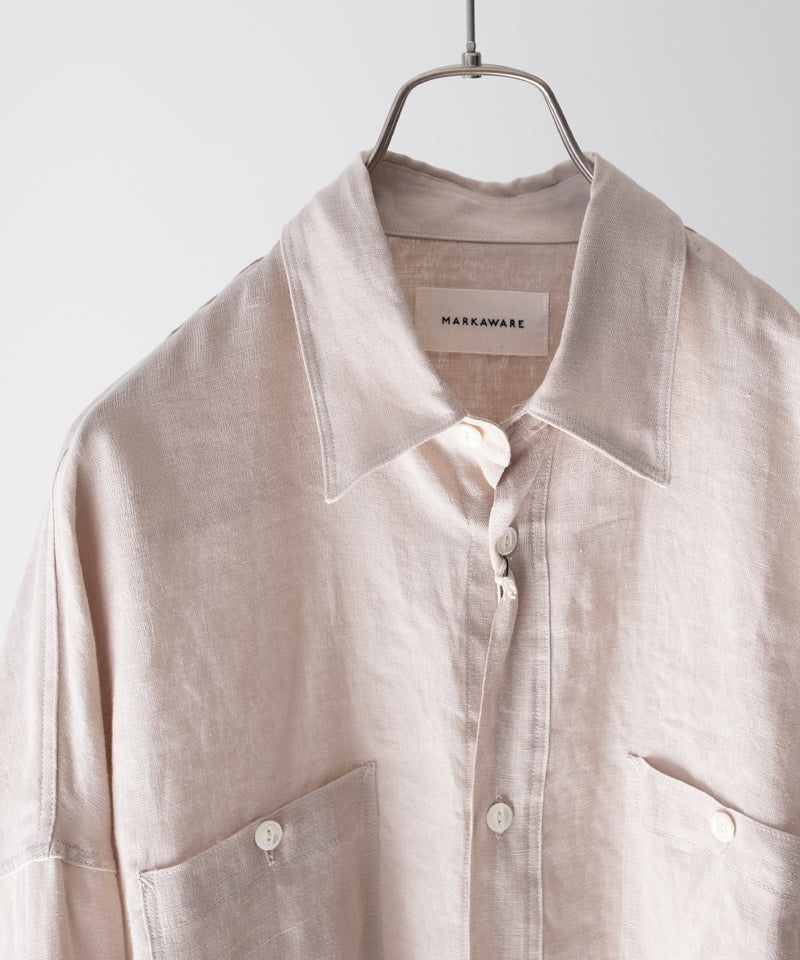 TENT LONG SHIRT / ヘンプ細布 - MARKAWARE