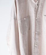 TENT LONG SHIRT / ヘンプ細布 - MARKAWARE