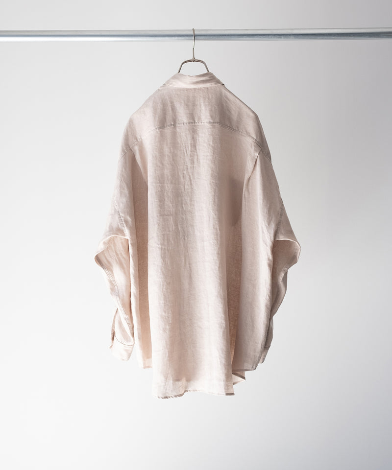 TENT LONG SHIRT / ヘンプ細布 - MARKAWARE