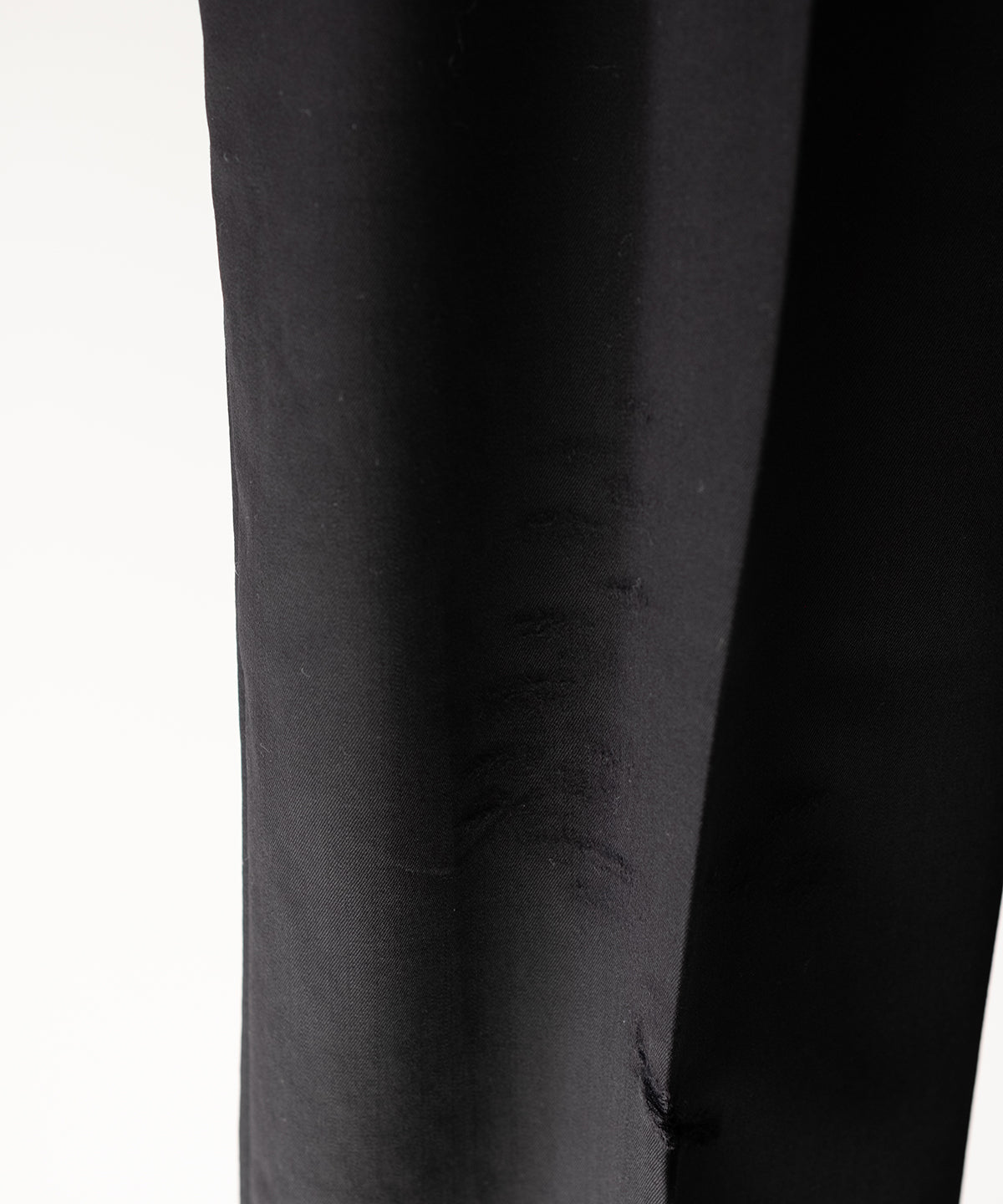 LAST1>> WOOL DAMAGE WIDE SLACKS - ANCELLM – C THE C