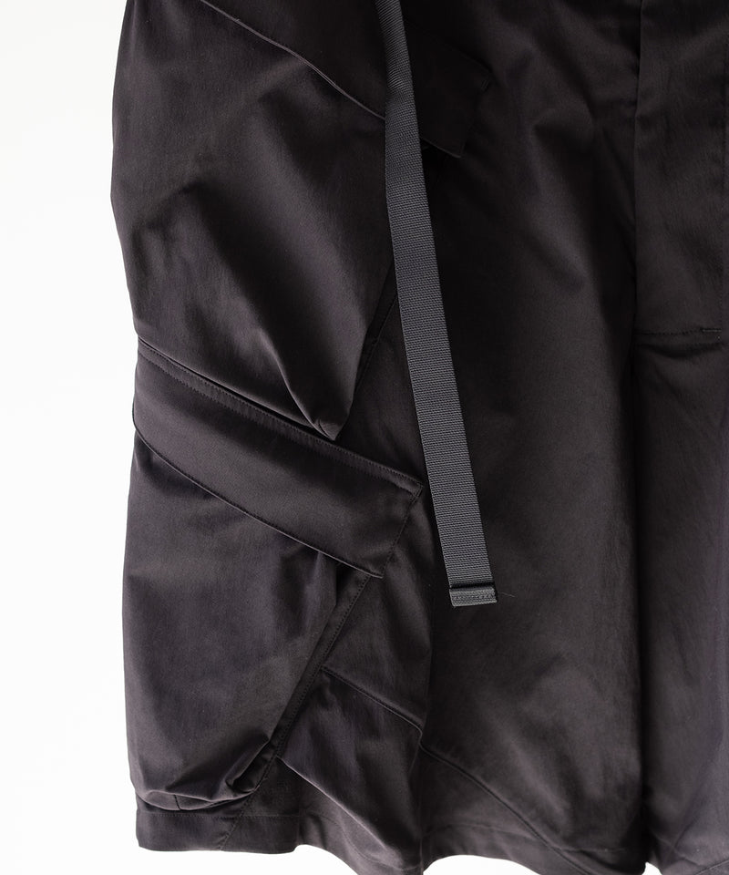 SP56A-M NYLON STRETCH DOUBLE CARGO SHORT PANTS- ACRONYM