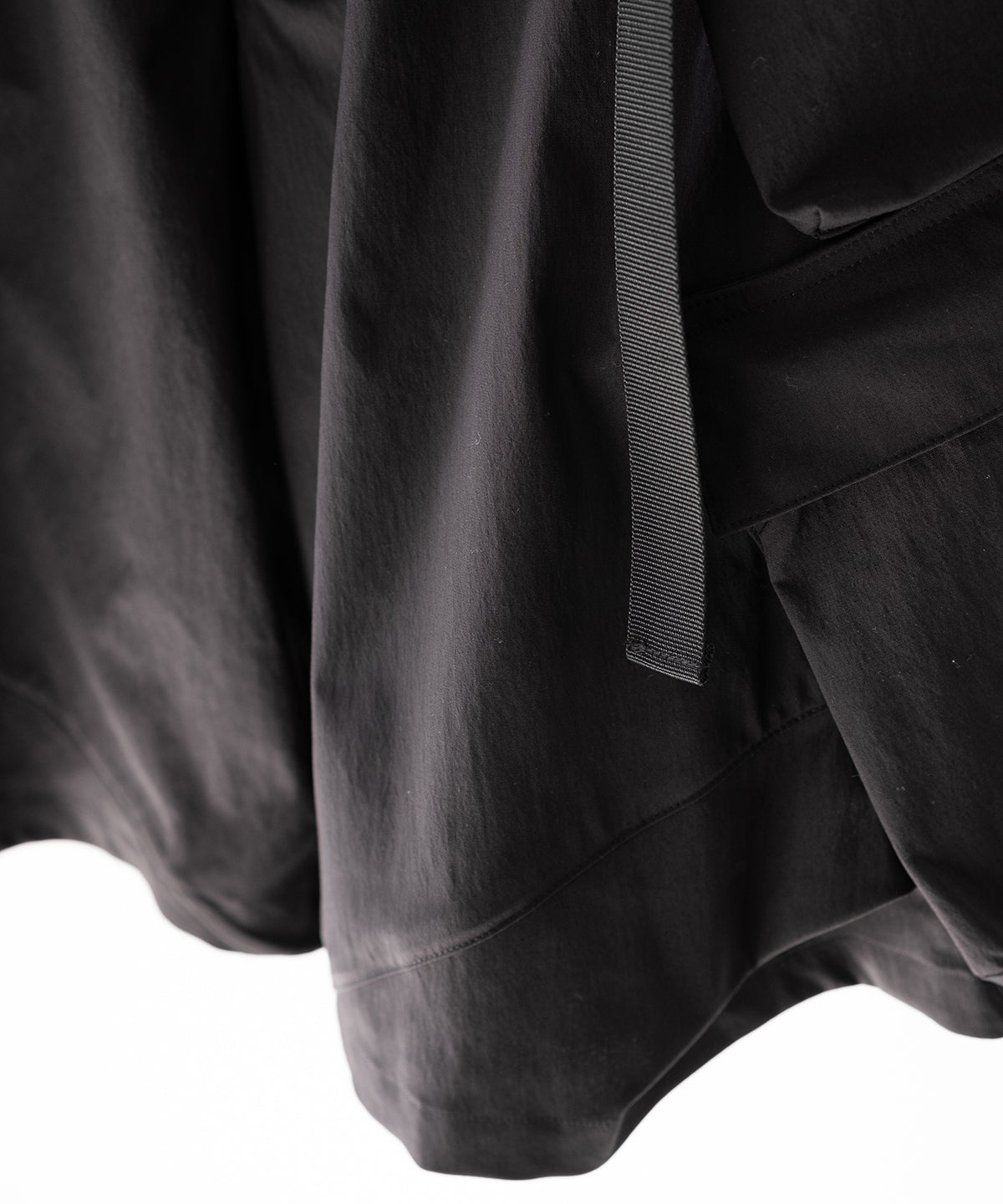 LAST1>> SP56A-M NYLON STRETCH DOUBLE CARGO SHORT PANTS