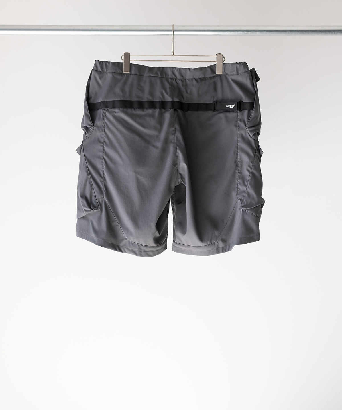 LAST1>> SP56A-M NYLON STRETCH DOUBLE CARGO SHORT PANTS