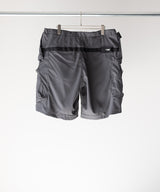 SP56A-M NYLON STRETCH DOUBLE CARGO SHORT PANTS- ACRONYM