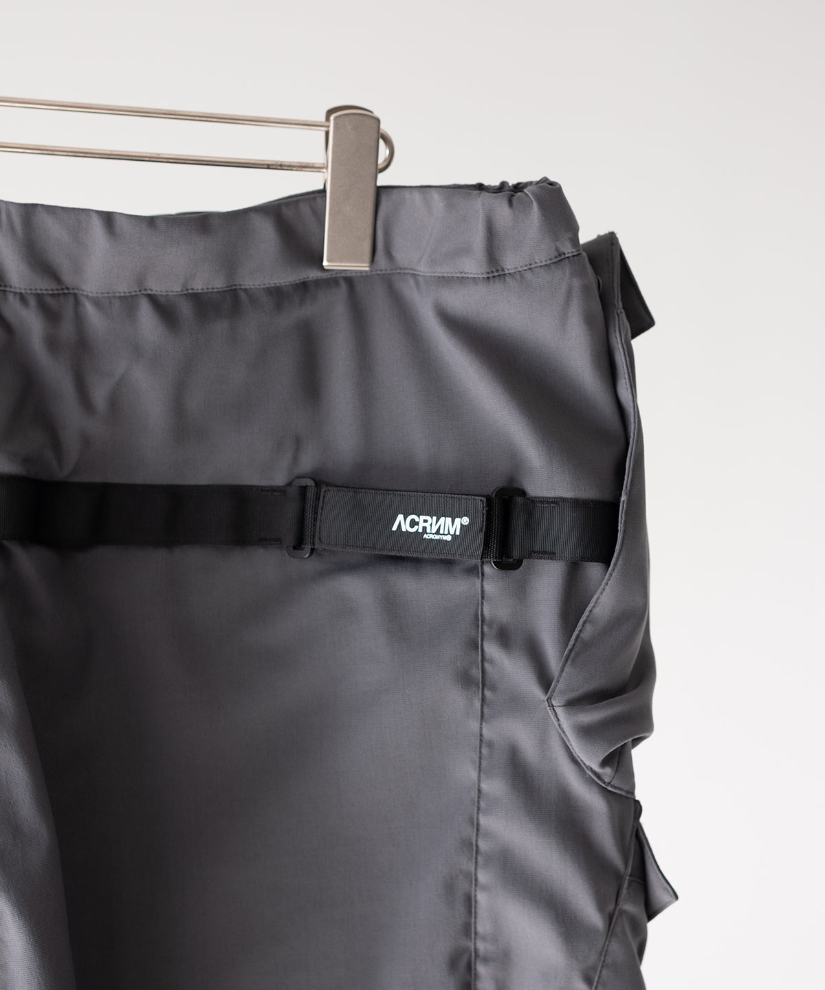 LAST1>> SP56A-M NYLON STRETCH DOUBLE CARGO SHORT PANTS