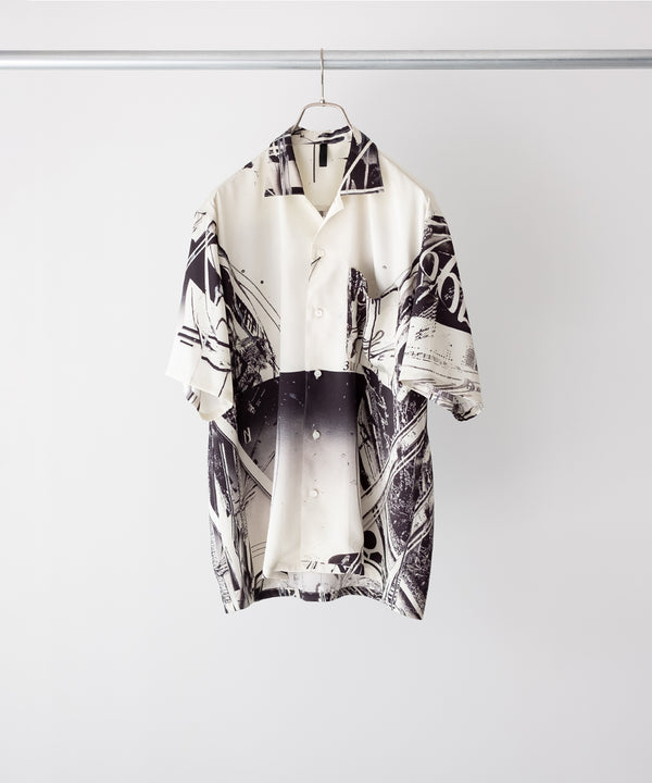 'New Collapse' Short Sleeve Shirt - semoh