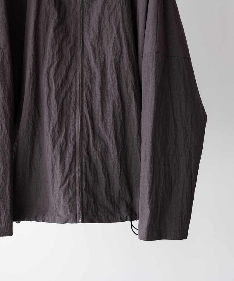 COTTON NYLON TRACK JACKET - Blanc YM